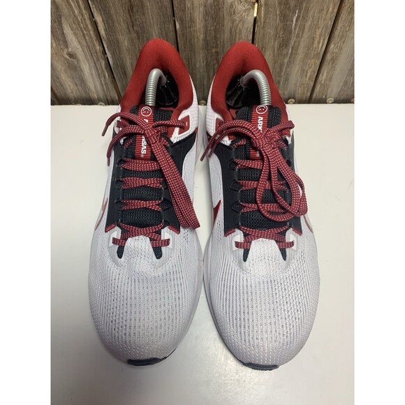 Nike Zoom Pegasus 40 Arkansas Razorbacks Mens Running Shoe Size 10.5 DZ5991-100 - Picture 2 of 9